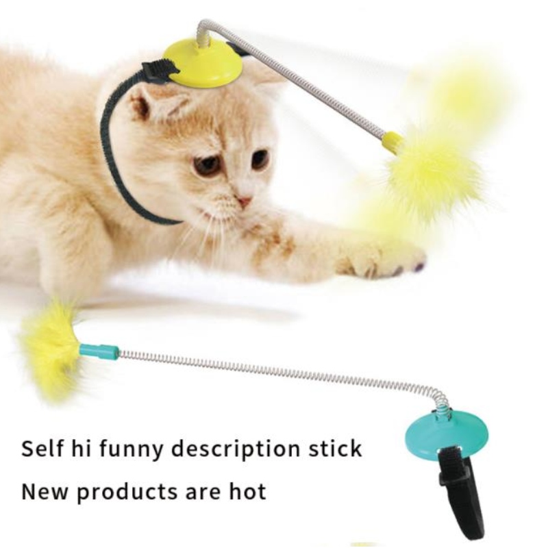 ペット用品、猫の自己癒しのおもちゃの猫の首の首のおもちゃのおもちゃのおもちゃの猫の棒のおもちゃのおもちゃの猫の棒のおもちゃの猫の棒の直接供給